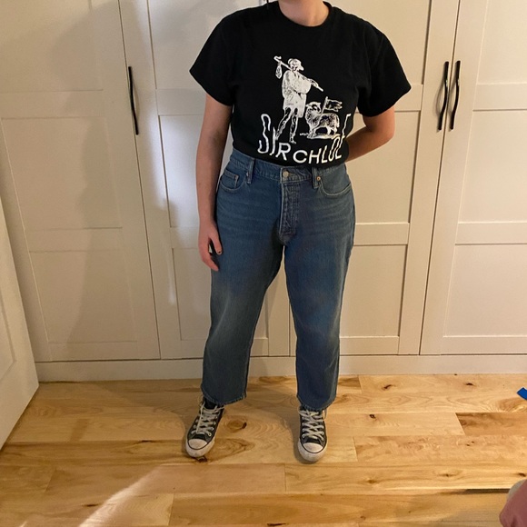 Lucky Brand Relaxed Tapered Button Fly Jeans - Picture 3 of 7